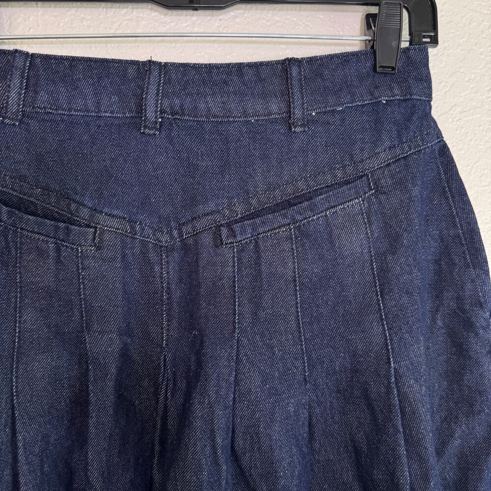 Free People Dark Blue Denim Skirt Set NWT - Picture 9 of 14